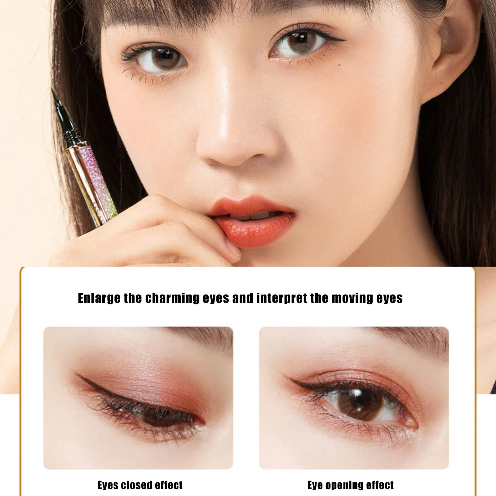 

4Pcs/set Bright Starry Sky Makeup Set Beauty Cream Lipstick Eyeliner Mascara Face Makeup Set MH88