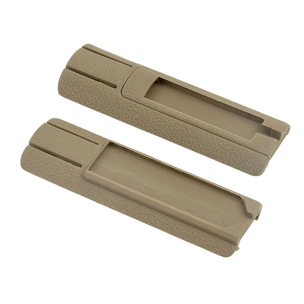 

For PEQ 20mm Picatinny Rail Cover M4 Airsoft Rifle 4.125" Pocket Panel Remote Switch Rail Pads Set Hunting Accessories