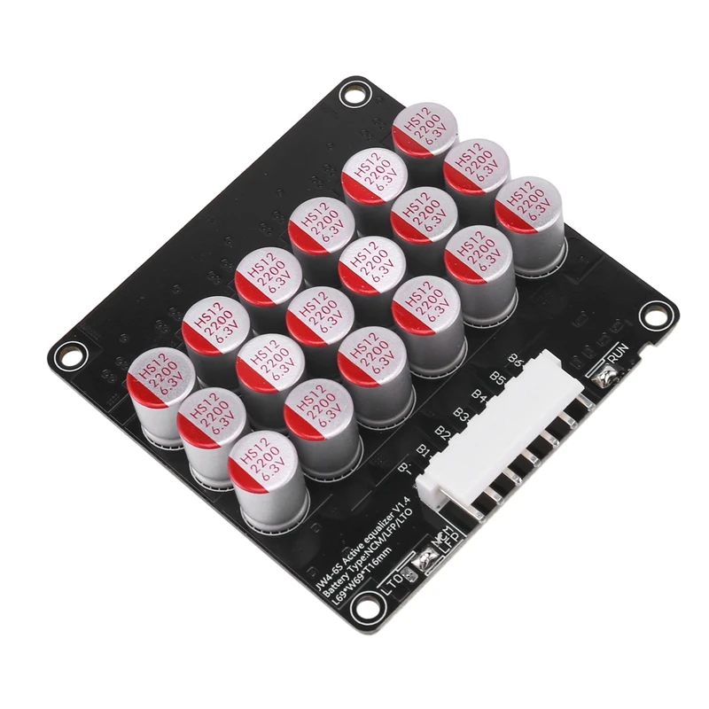 

6S 5A Whole Group Balancer Active Lithium Lipo Lifepo4 Battery Equalizer Energy Transfer Capacitor BMS Board