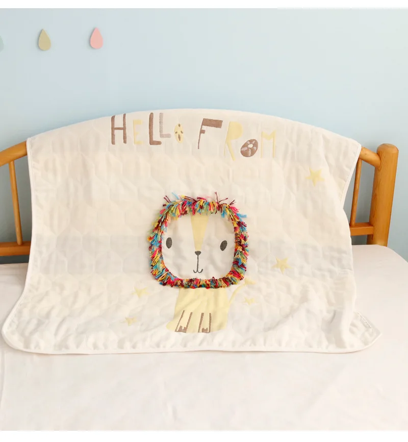 Mantas de muselina para beb&eacute; reci&eacute;n nacido, envoltura suave y org&aacute;nica, para cochecito de beb&eacute;, ropa de cama-0