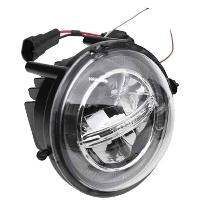 2Pcs LED Fog Lamp with Angel Eyes DRL Daytime Running Lights for BMW Mini Cooper R55 R56 R57 R58 R59 R60 R61 | Автомобили и