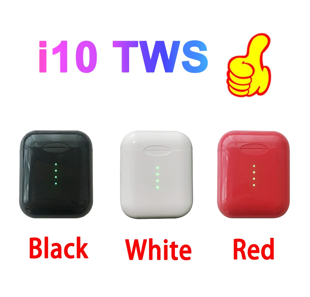 Оригинальный настоящий I10 Tws 1:1 Беспроводная гарнитура Bluetooth 5 0 наушники с
