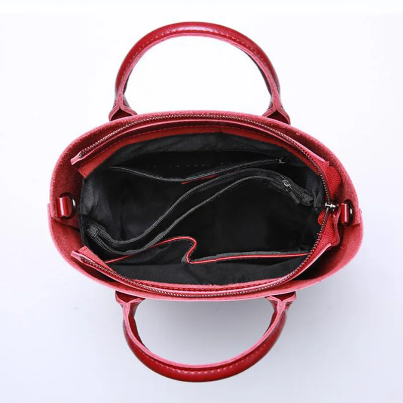 Дизайнерская Женская сумка модная женская из натуральной кожи винтажная через