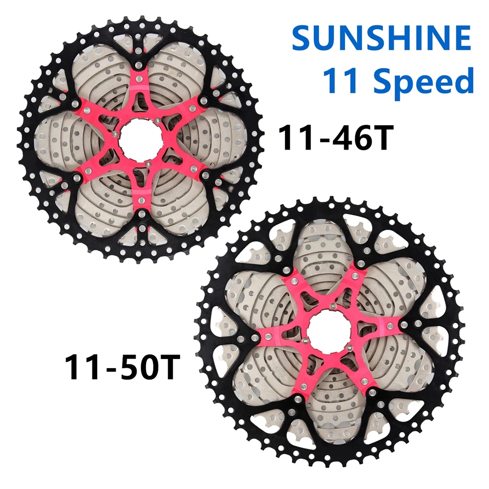 Велосипедные колеса Sunshine 46T 11S 50T Volante широкое зубчатое соотношение запчасти для