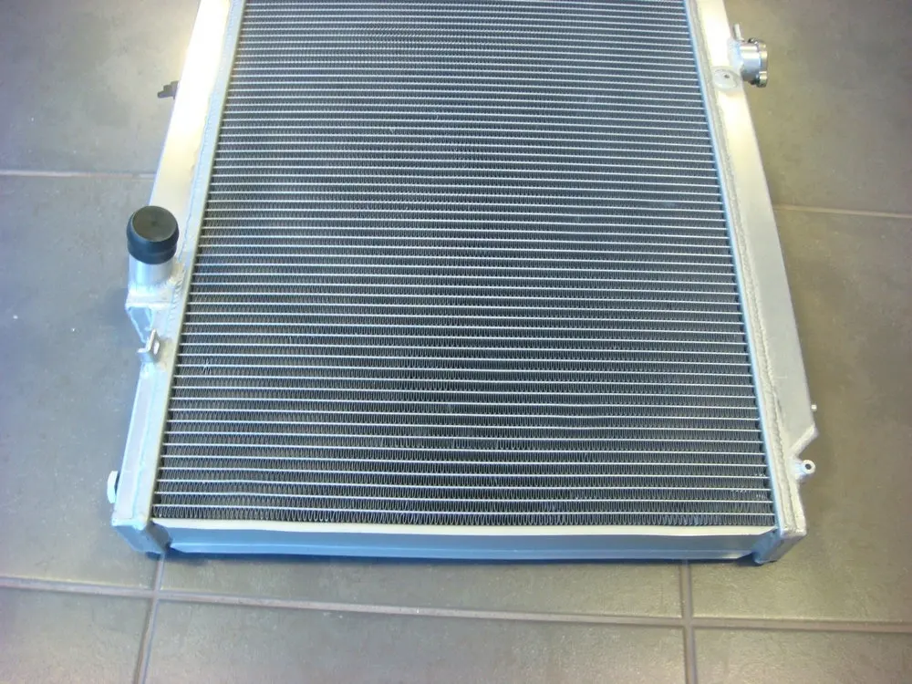 Новый 3-рядный алюминиевый радиатор + вентилятор * 2 для NISSAN патруль GU Y61 бензиновый