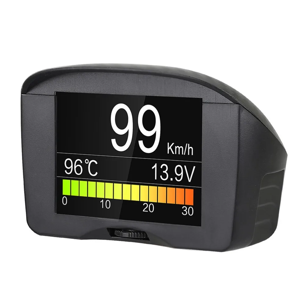 AUTOOL X50 Plus HUD Дисплей Многофункциональный автомобиль OBD Умный Цифровой измеритель температуры Сигнализация Код неисправности напряжение скорость