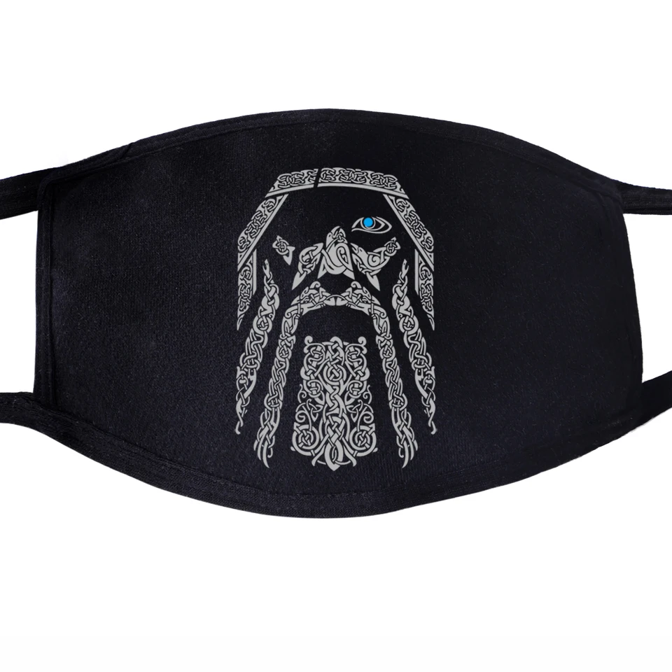 

Viking Odin Mouth Face Mask Dustproof Respirator Mouth Muffle Mascarillas Bandana Face Cubrebocas Masque Tapabocas Mascherine