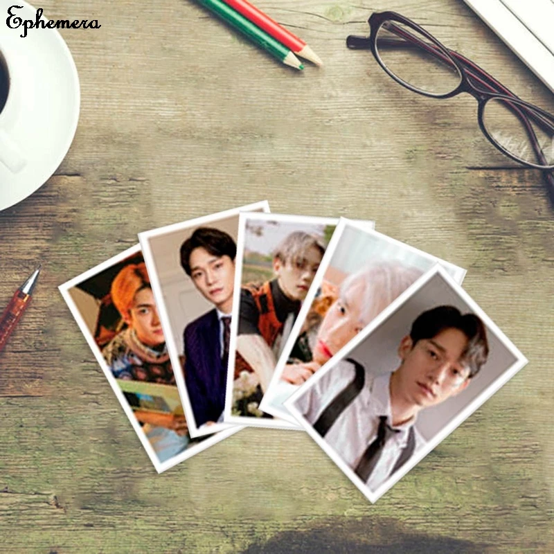 Альбом Kpop EXO 30 шт./компл. самодельная бумага ломо карта фотокарточка постер