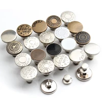 snap fastener pants pin detachable metal buttons for jeans retractable button perfect fit reduce waist ewing free buckles