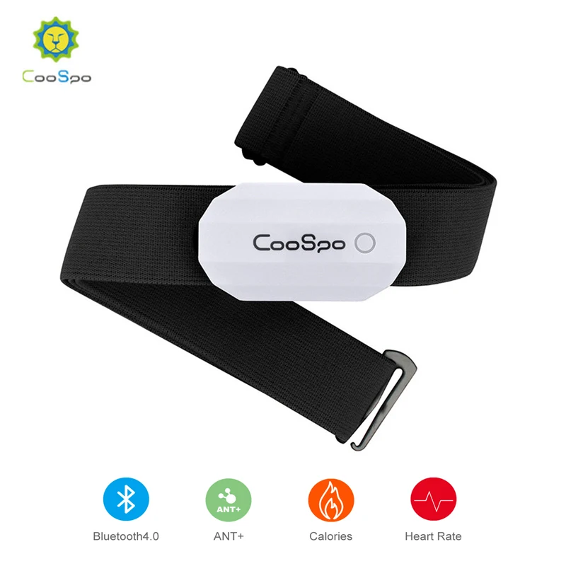 Ремешок CooSpo для мониторинга сердечного ритма на груди Bluetooth 4 0 ANT + уличный фитнес