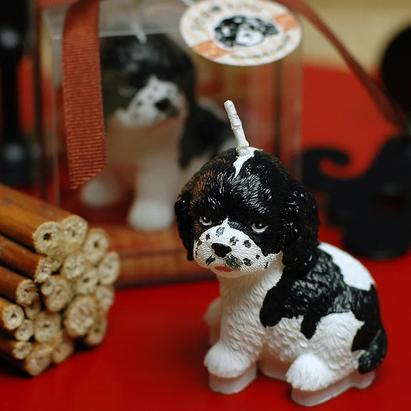 Милая Свеча для собак крещения вечерние детей дня рождения Подарочные маленьких