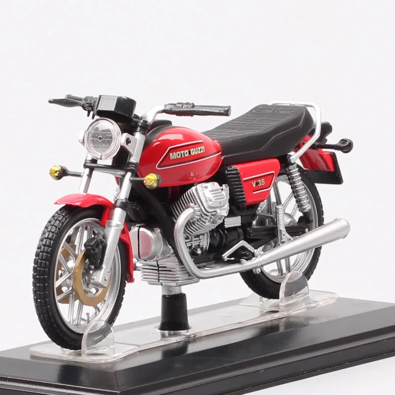 Классическая крошечная модель мотоцикла в масштабе 1:24 Moto Guzzi V35 Imola литые модели