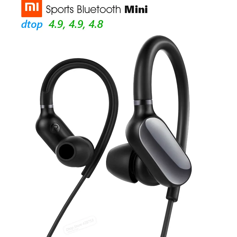 

Оригинальная Bluetooth-гарнитура Xiaomi Mi Sports, беспроводные наушники, Мини Bluetooth 4,1, музыка/спорт, наушники с микрофоном, водонепроницаемость IPX4