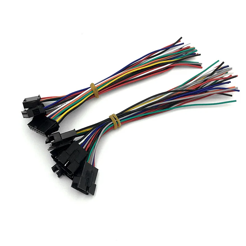5 пар SM2.54 2pin 3P 4P 5P 6P 8P Светодиодный ST светодиодные Разъемы штекер и гнездо для 3528 5050