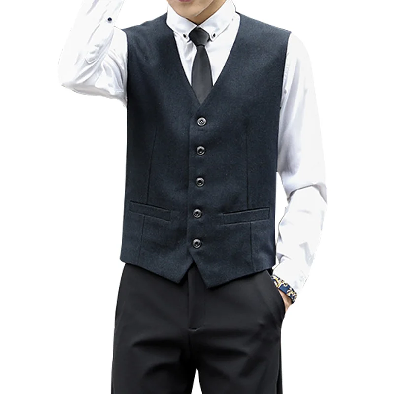 

2021 Winter Intelligent Heating Men Suit Vest Fashion Three-speed Thermostat Clothing New All-match Electric Fever Jacket V01