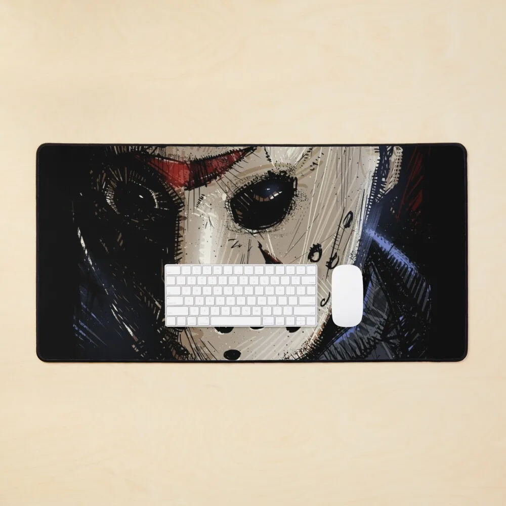 

Jason Voorhees Mouse Pad Large Gaming Mouse Pads for Computers Extended Keyboard Pads Big Desk Mouse Mat