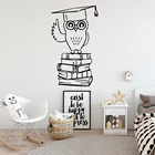 Наклейки виниловые для детской комнаты, с рисунком совы