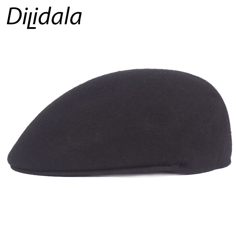 Dilidala зимний шерстяной берет шапка для женщин европейский стиль топ