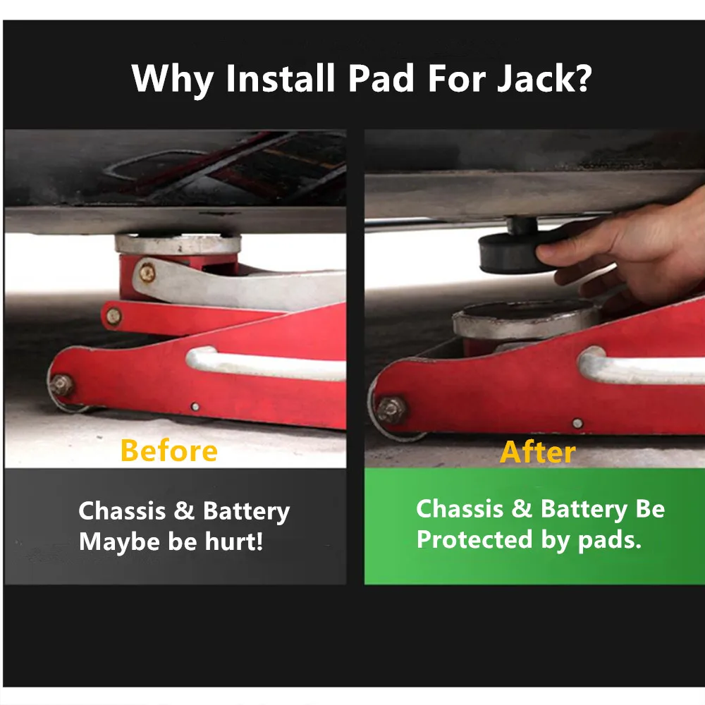 4 шт. резиновый переходник для подъемника Tesla Model 3 S X Y| |