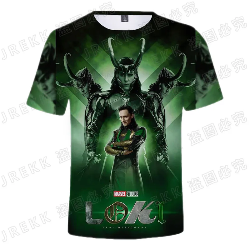 Новинка 2021 футболка Loki Laufeyson с 3D принтом для мужчин и женщин Детская рубашка
