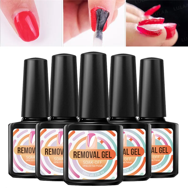 Волшебное средство для удаления лака ногтей гель с нулевым повреждением