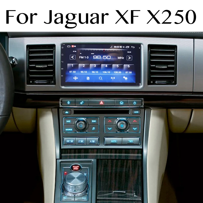 for jaguar xf x250 250 20072015 car multimedia android screen navi gps audio accessories carplay vehicle radio navigation free global shipping