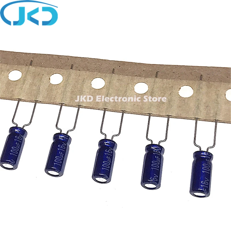 50Pcs 100uF 16V Panasonic 5x11mm 16V100uF Top Grade Audio Capacitor