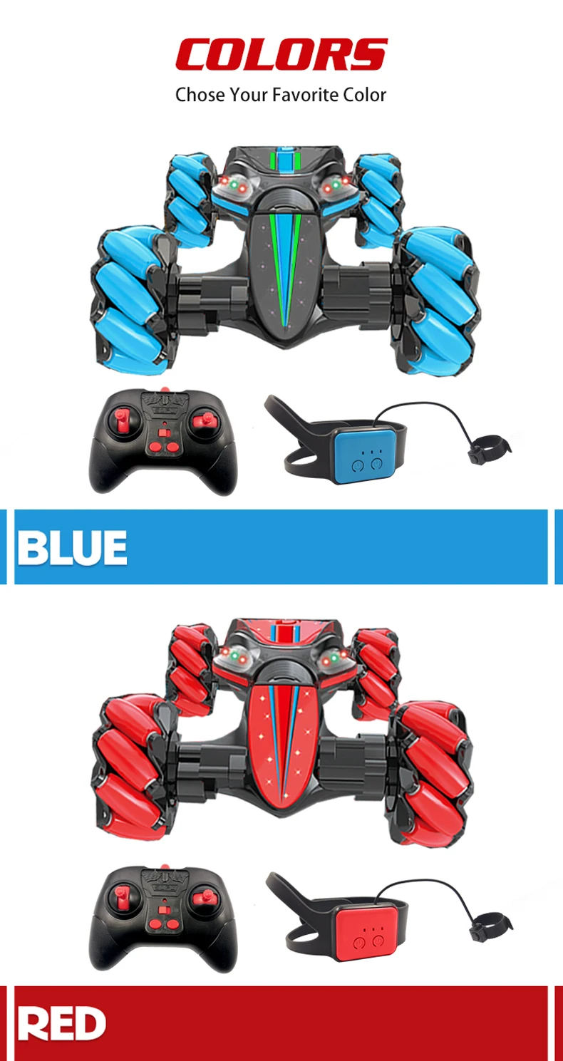Remote Control Car Stunt Cars Toys for Boys Gesture Induction Twist Cars Machine on the Radio Electric Carros Drift RC Car