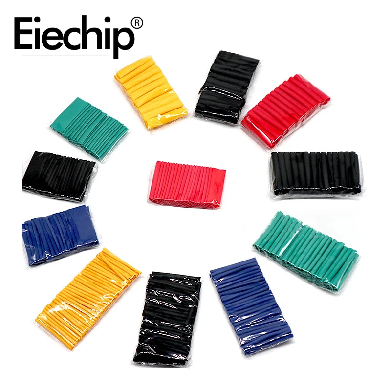 Термостойкая термоусадочная трубка ПВХ 2: 1 Полиолефиновая изоляция набор