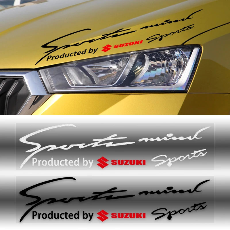 Автомобильный Стикеры Творческий светильник головной бровей Светоотражающие