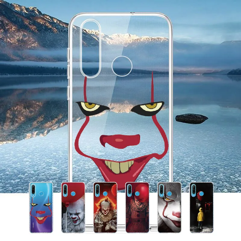 Pennywise клоун флоат это комикс для Huawei Honor Mate 10 20 Nova P20 P30 P40 P умный мягкий кристально