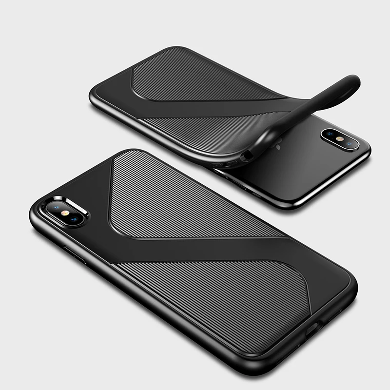 Роскошный мягкий чехол из искусственной кожи и силикона для Iphone 7 8 6 PLus X 10 с полным