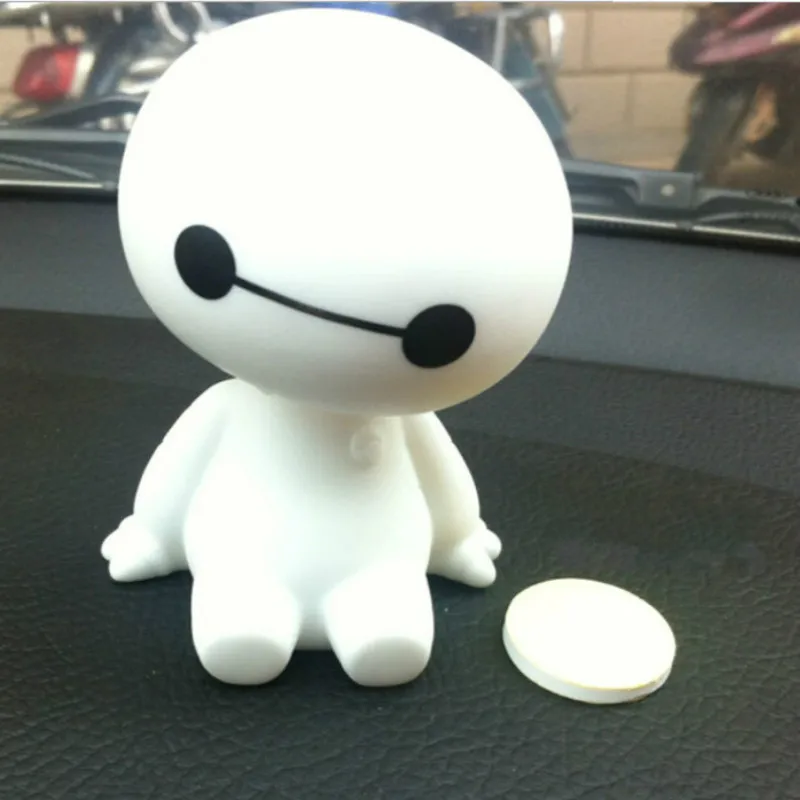 Автомобиль креативное встряхивание украшение для головы робот большой герой