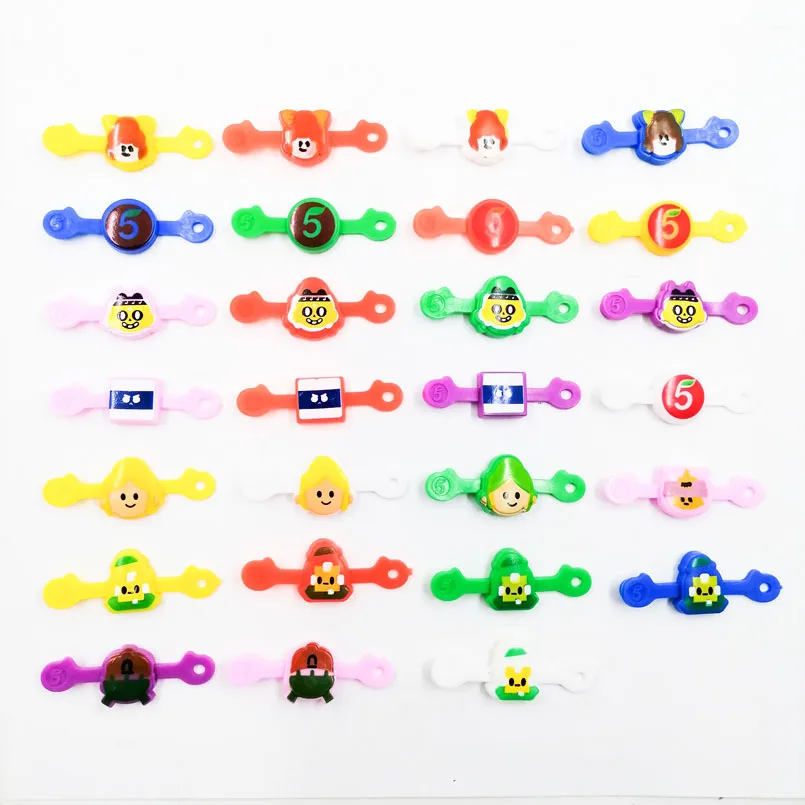 10 шт. DIY скребки 3 магнитные клипсы игрушки экшн для детей кабель Полная коллекция случайный дропшиппинг 2021 новые игрушки