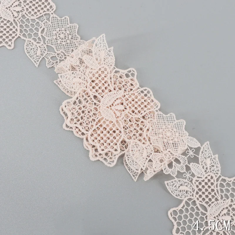 Акция водорастворимое вышитое кружево для рукоделия аппликация наплечный