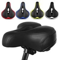 shock absorbing reflective soft bicycle saddle seat cushion 3d pad mtb bike bicycle seat cover cushion cycling accessories