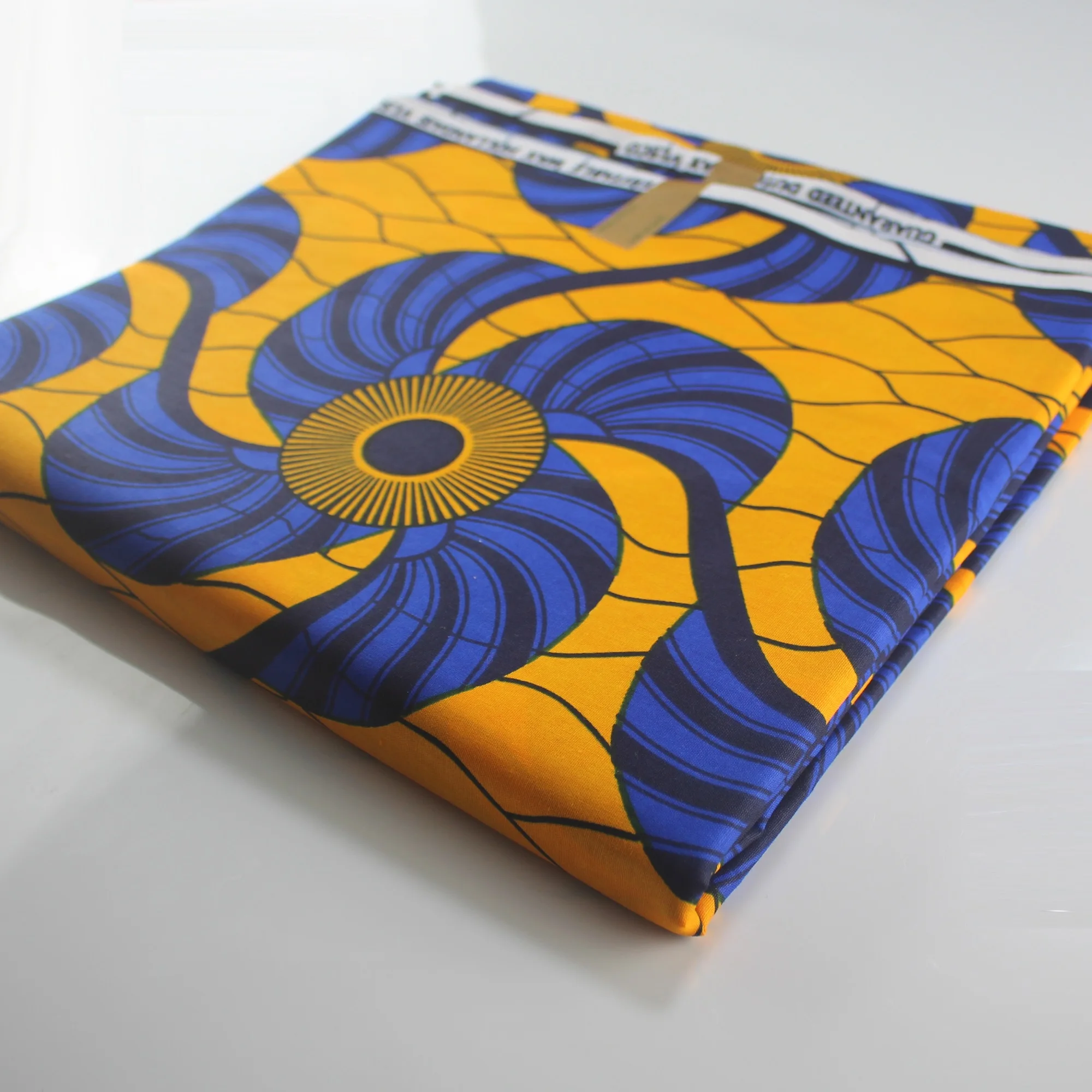 Швейный цветной материал из анкарской ткани 100% хлопчатобумажный Африканский