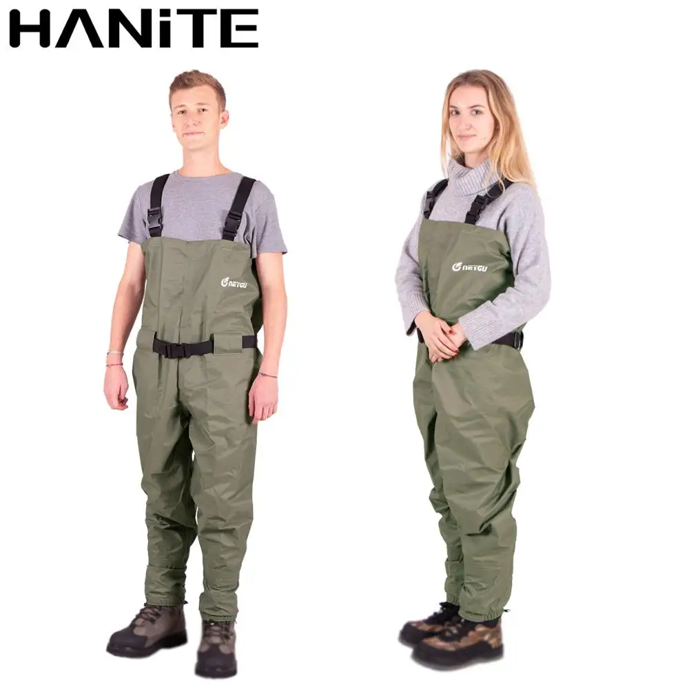 Высокое качество грудь рыбалка куликов дышащий с передний карман|wader pesca|waders