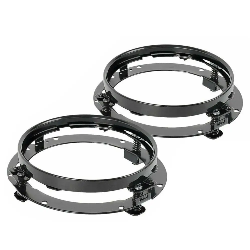 

Stable Headlight Mounting Ring Accessories Motorcycles 7Inch 2Pcs Durable Headlight Bracket LED Headlight Bracket High Quality