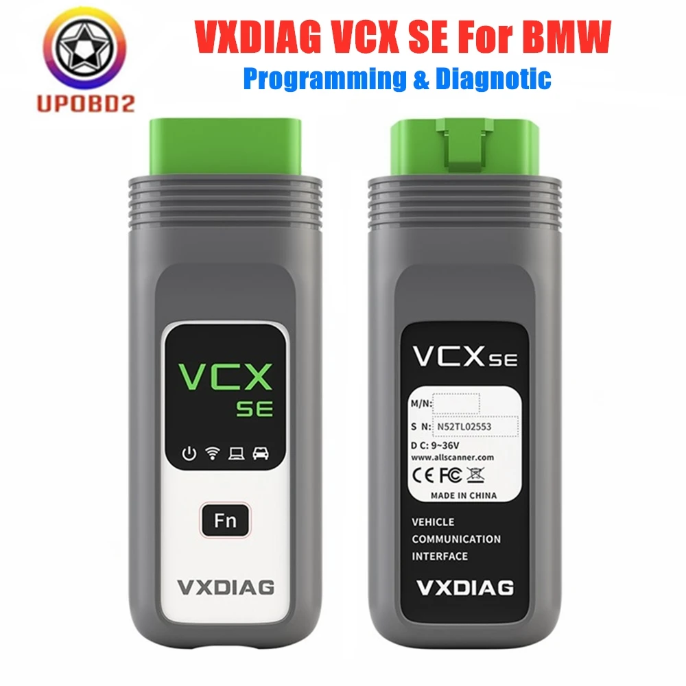 Диагностический сканер VXDIAG VCX для BMW ICOM A2 A3 NEXT OBD2 Wi-Fi автомобильный