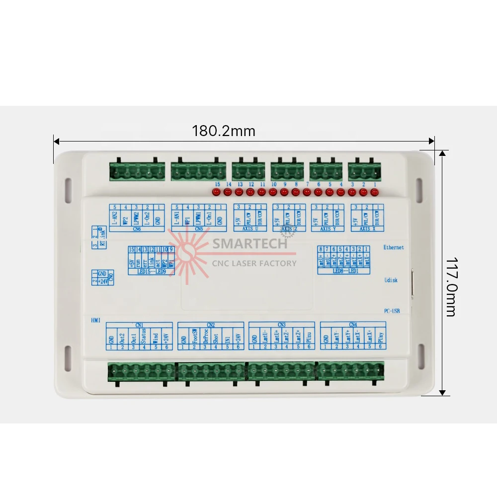 Лазерный контроллер CL29 Co2 Ruida RD6442G /6442S /6445G флип для клавиш материнская плата