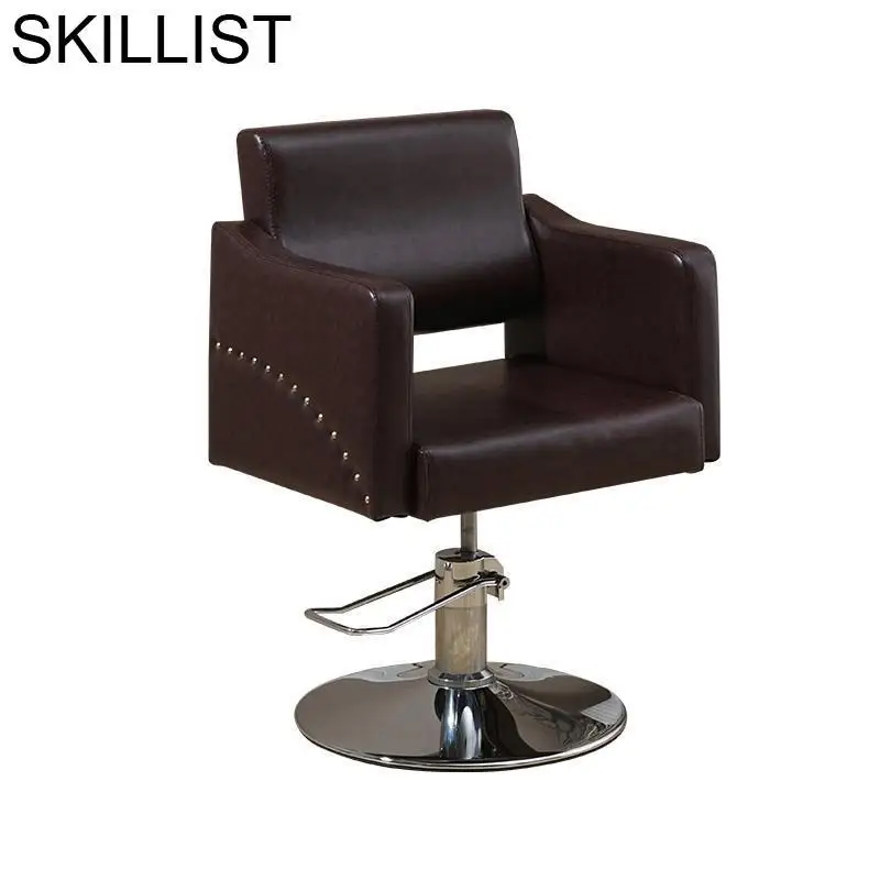 Stoel Silla Barbero Stoelen De Sessel Набор для маникюра, Парикмахерская мебель, парикмахерское кресло Cadeira Barbearia