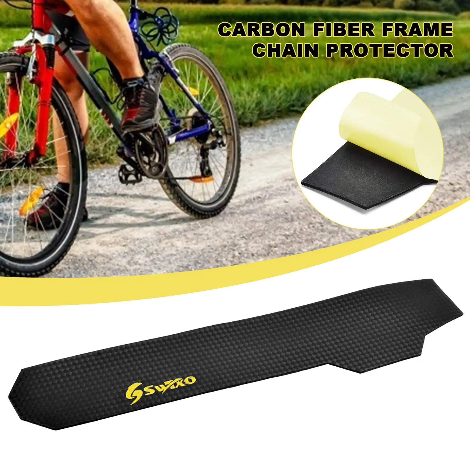

Cycling Care Chain Posted Guards Bicycle Frame Chain Protector Mountain Bike Chain Guard Frame Protection Plate