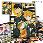 Алмазная живопись 5D сделай сам, Аниме Haikyuu, мозаика, рукоделие, полная Алмазная вышивка крестиком, настенная декоративная картина Алмазная