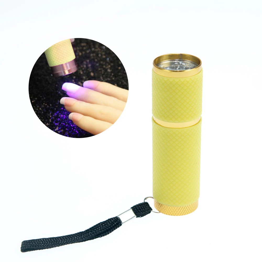 

Nail dryer led uv lamp for Nails Dryer Mini 12W Flashlight Nail Fast Cure for Prime Makeup Small Grill 30 Seconds Dryer led