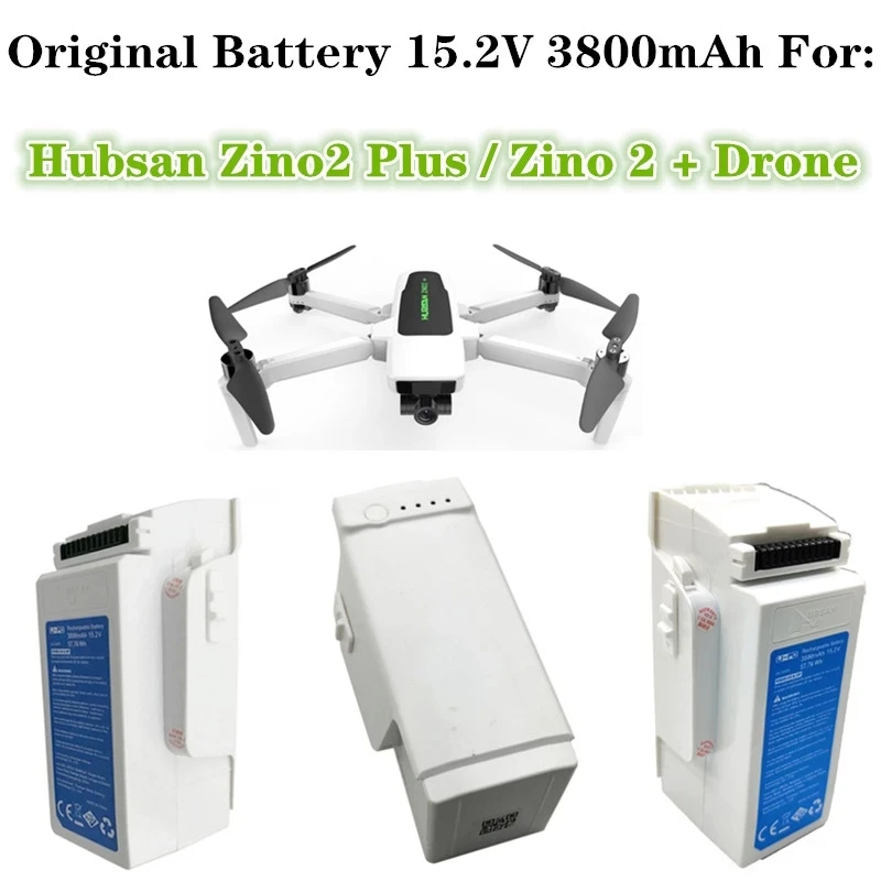 Original Smart 3800mAh LIPO Battery For Hubsan Zino 2 / 2+ PLUS RC Drone Quadcopter Spare Parts Accessories ZINO2+0-02