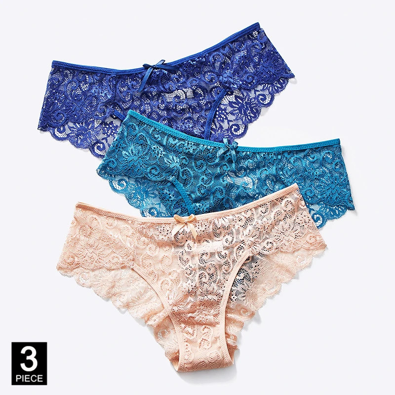 Сексуальные кружевные трусы женские хлопковые трусики прозрачное дышащее