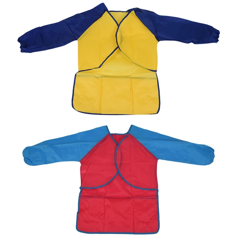 Комплект из 2 детских художественных дымочек водонепроницаемые фартуки с