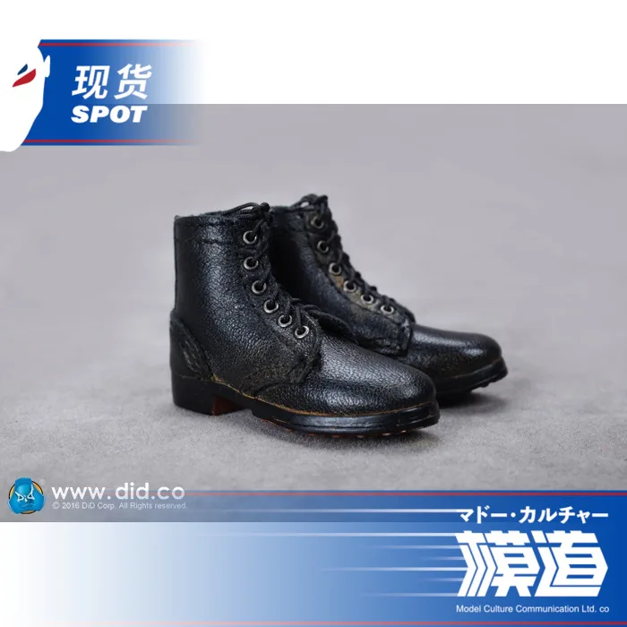1/6 масштабные высокие ботинки Bucket Land War Shoes подходят для 12-дюймовой модели тела HT SS DID BBI. Аксессуары для игрушечных акционерных фигур.