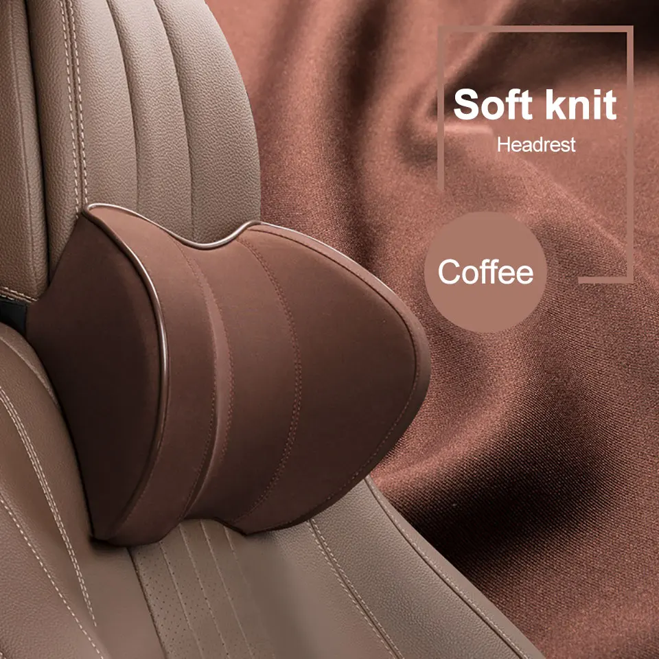 Coffee Cloth LOEN, новая функциональная подушка для шеи из пены с эффектом памяти, u-образная подушка для путешествий, Автомобильная подушка для шеи, подушка для отдыха, подушка для сиденья, для путешествий, для дома, офиса - Цвет: Coffee Cloth